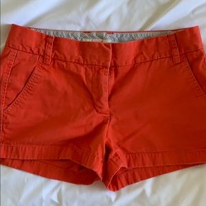J Crew chino shorts, size 6